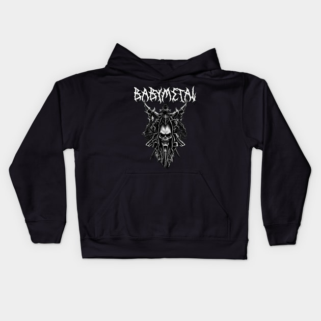 baby metal Kids Hoodie by RAZOR FORCE